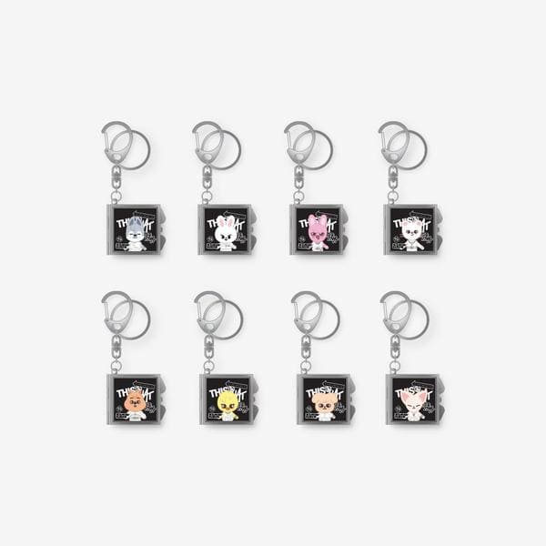 STRAY KIDS - THIS & THAT OFFICIAL MERCH SKZOO MIRROR KEYRING