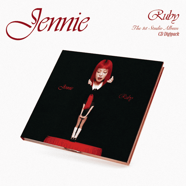 BLACKPINK Jennie 1st Solo Album Ruby CD Digipack version with Photobook, Photocard