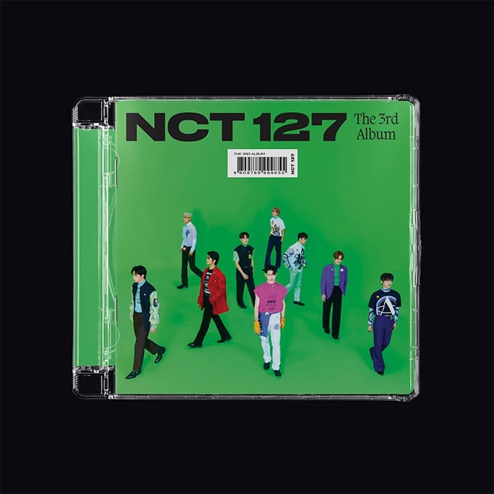 NCT 127 - 3RD FULL ALBUM STICKER (JEWEL CASE VER.)