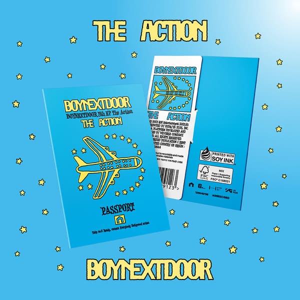 BOYNEXTDOOR - 5TH EP ALBUM THE ACTION (WEVERSE ALBUMS VER.)