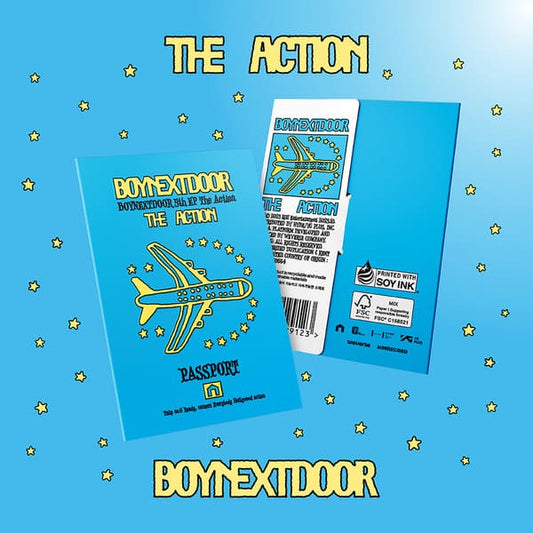 BOYNEXTDOOR - 5TH EP ALBUM THE ACTION (WEVERSE ALBUMS VER.)