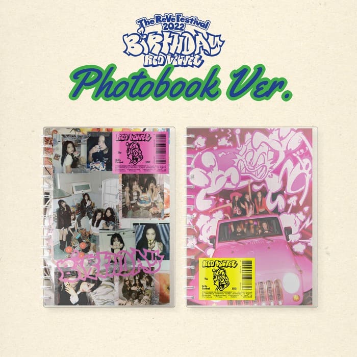 RED VELVET - MINI ALBUM THE REVE FESTIVAL 2022 BIRTHDAY (PHOTOBOOK VER.)