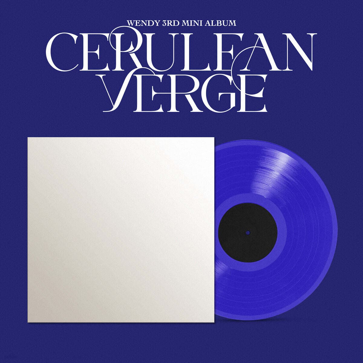 RED VELVET WENDY - 3RD MINI ALBUM CERULEAN VERGE (BLUE COLOR LP VER.)