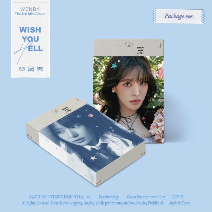 RED VELVET WENDY - 2ND MINI ALBUM WISH YOU HELL (PACKAGE VER.)