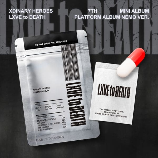 XDINARY HEROES - 7TH MINI ALBUM LXVE TO DEATH (PLATFORM ALBUM NEMO VER.)