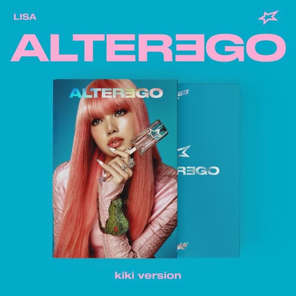 BLACKPINK LISA 1st Solo Album ALTER EGO Photobook version kiki version with photocards