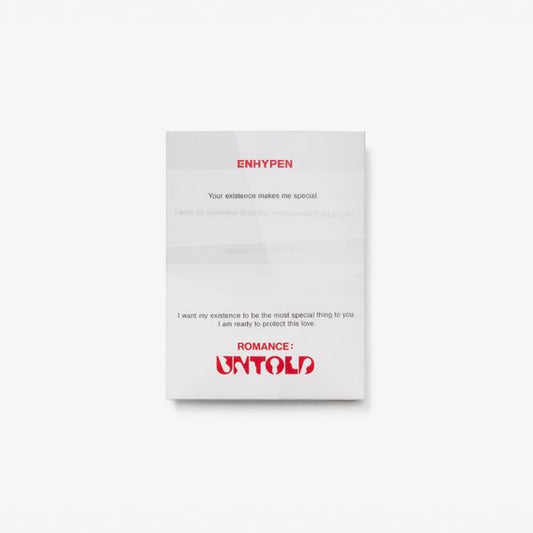 ENHYPEN - 2ND FULL ALBUM ROMANCE : UNTOLD WEVERSE ALBUMS VER.