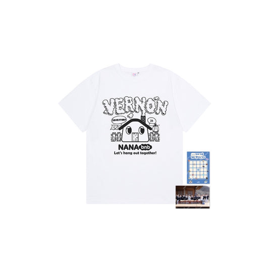 SEVENTEEN - NANA BNB WITH SEVENTEEN OFFICIAL MERCH T-SHIRT VERNON