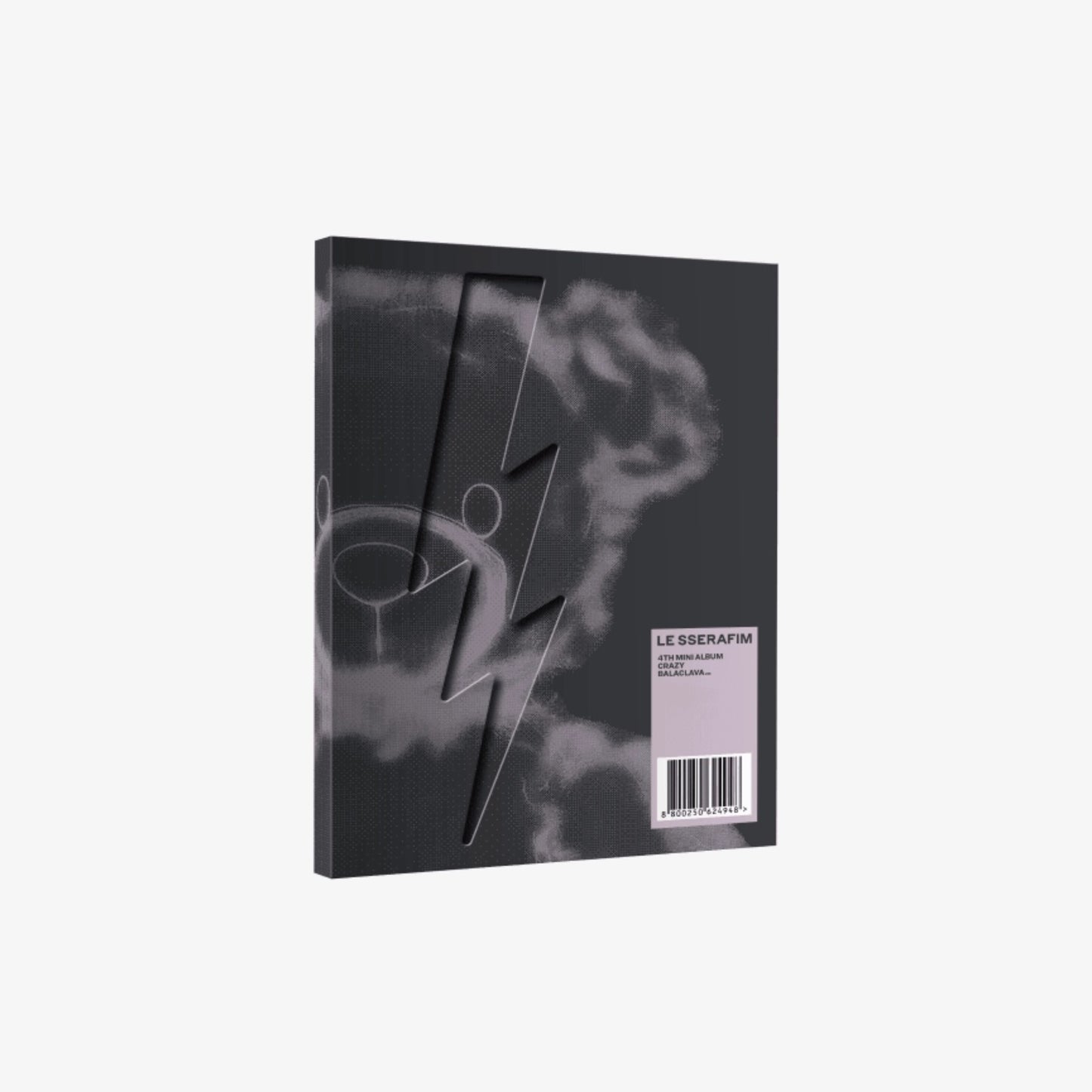 LE SSERAFIM - 4TH MINI ALBUM CRAZY BALACLAVA VER.