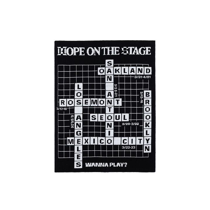 BTS J-HOPE - HOPE ON THE STAGE OFFICIAL MERCH BLANKET
