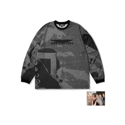 LE SSERAFIM X OVERWATCH - OFFICIAL MERCH LONG SLEEVE JERSEY
