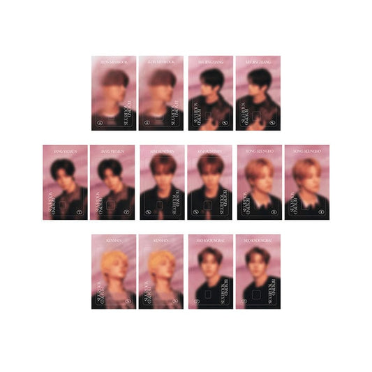 CLOSE YOUR EYES - 1ST TOUR BEYOND YOUR EYES OFFICIAL MERCH CARD COVER STICKER