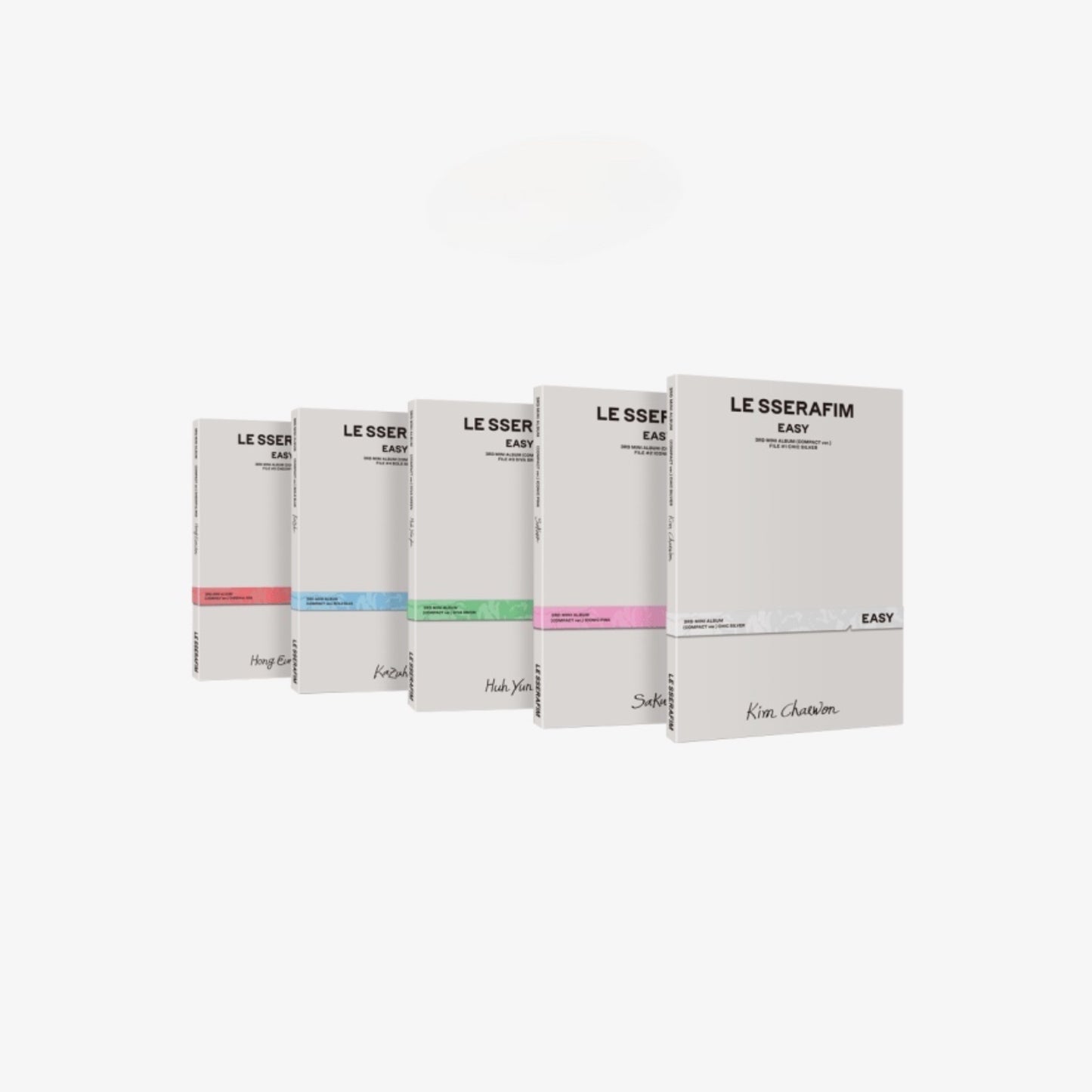 LE SSERAFIM - 3RD MINI ALBUM EASY COMPACT VER.