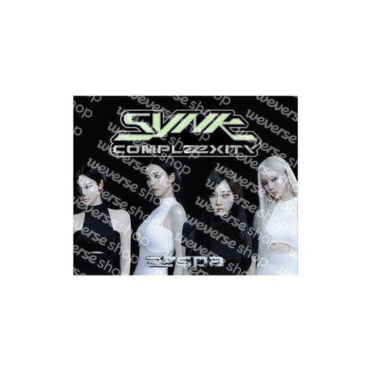 AESPA - WORLD TOUR SYNK : COMPLæXITY OFFICIAL MERCH BADGE