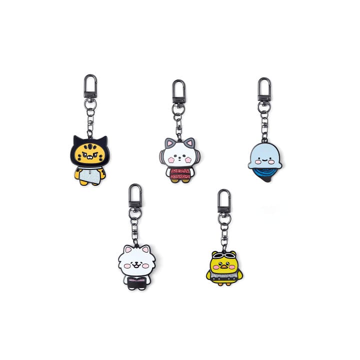 LE SSERAFIM - EASY CRAZY HOT ENCORE TOUR IN SEOUL OFFICIAL MERCH FIM'S CLUB METAL KEYRING