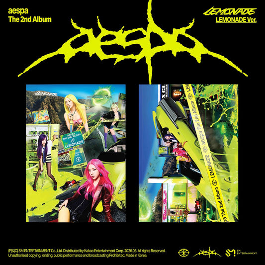 AESPA - 2ND FULL ALBUM LEMONADE (LEMONADE VER.)
