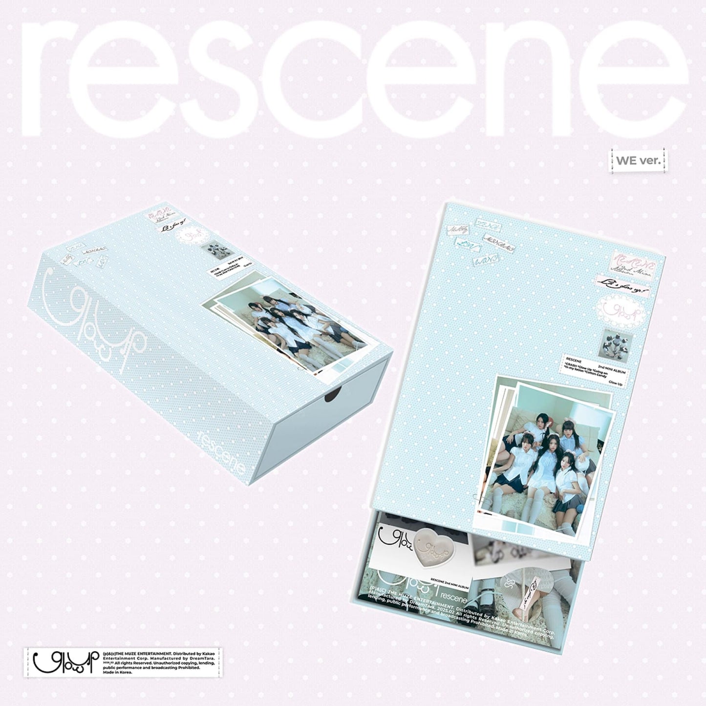 RESCENE - 2ND MINI ALBUM GLOW UP
