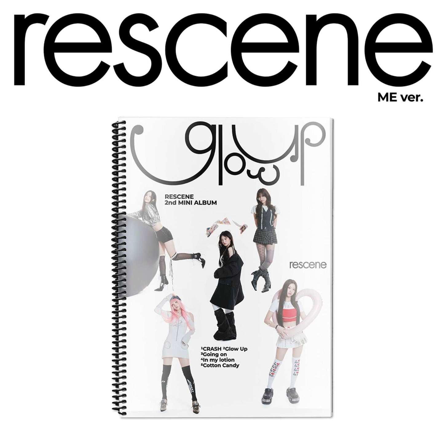 RESCENE - 2ND MINI ALBUM GLOW UP