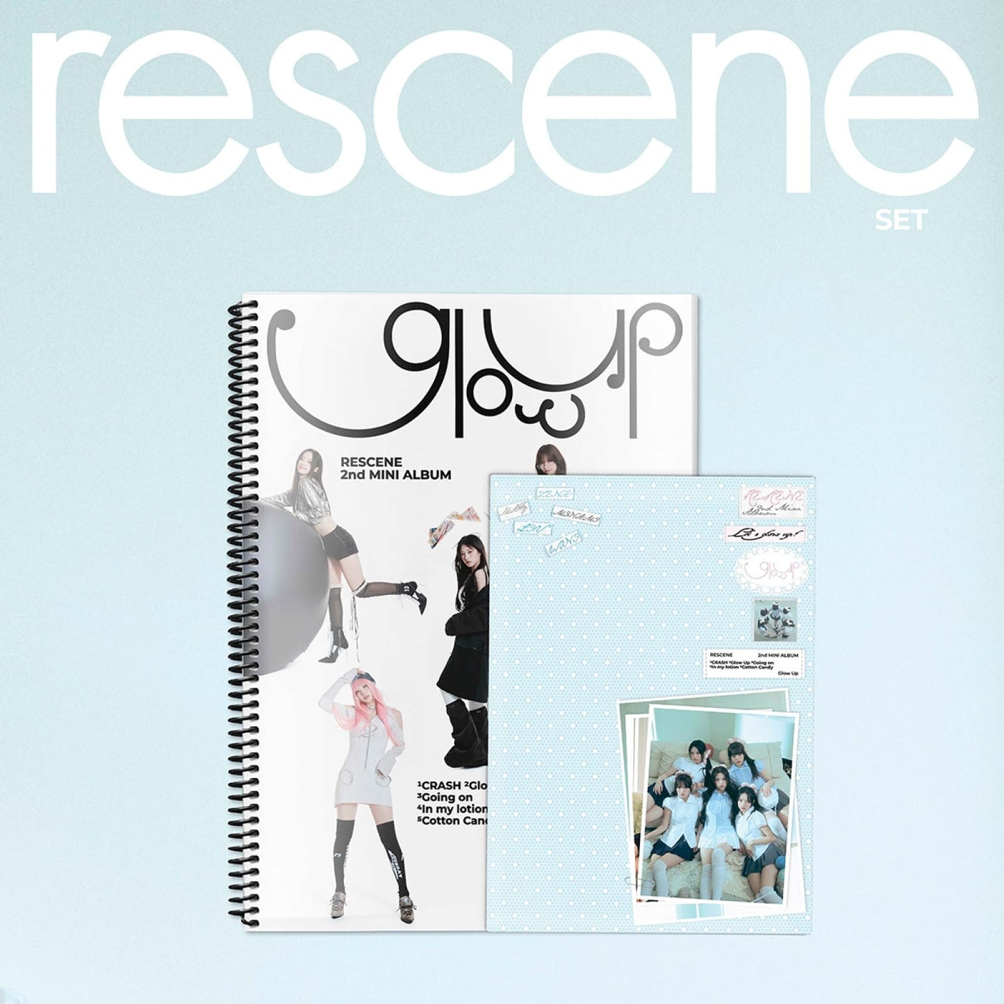 RESCENE - 2ND MINI ALBUM GLOW UP