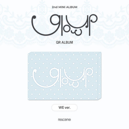 RESCENE - 2ND MINI ALBUM GLOW UP (QR VER.)