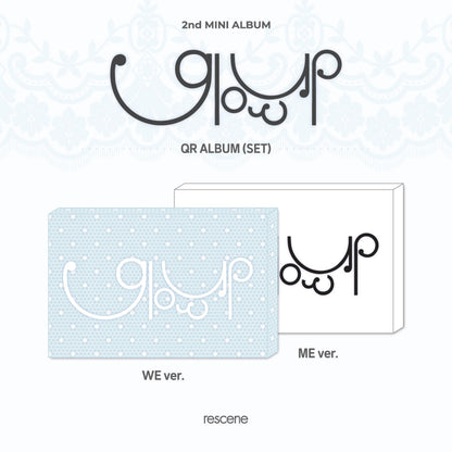 RESCENE - 2ND MINI ALBUM GLOW UP (QR VER.)