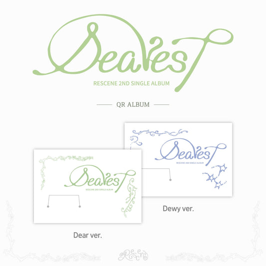 RESCENE - 2ND SINGLE ALBUM DEAREST (QR VER.)