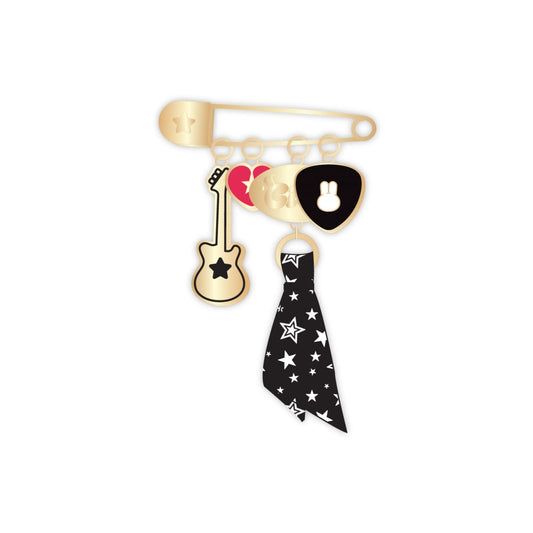 I-DLE YUQI - MOTIVATION POP-UP OFFICIAL MERCH GIGI PIN BROOCH