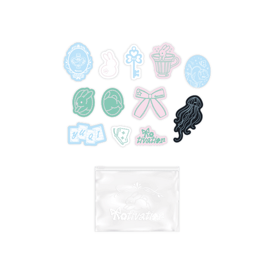 I-DLE YUQI - MOTIVATION POP-UP OFFICIAL MERCH STICKER PACK