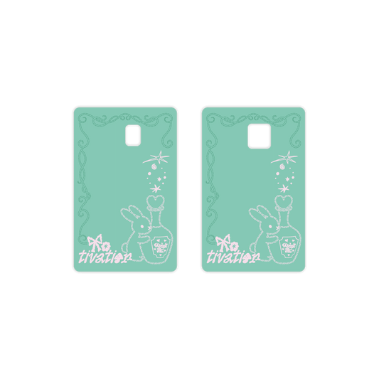 I-DLE YUQI - MOTIVATION POP-UP OFFICIAL MERCH CARD COVER STICKER