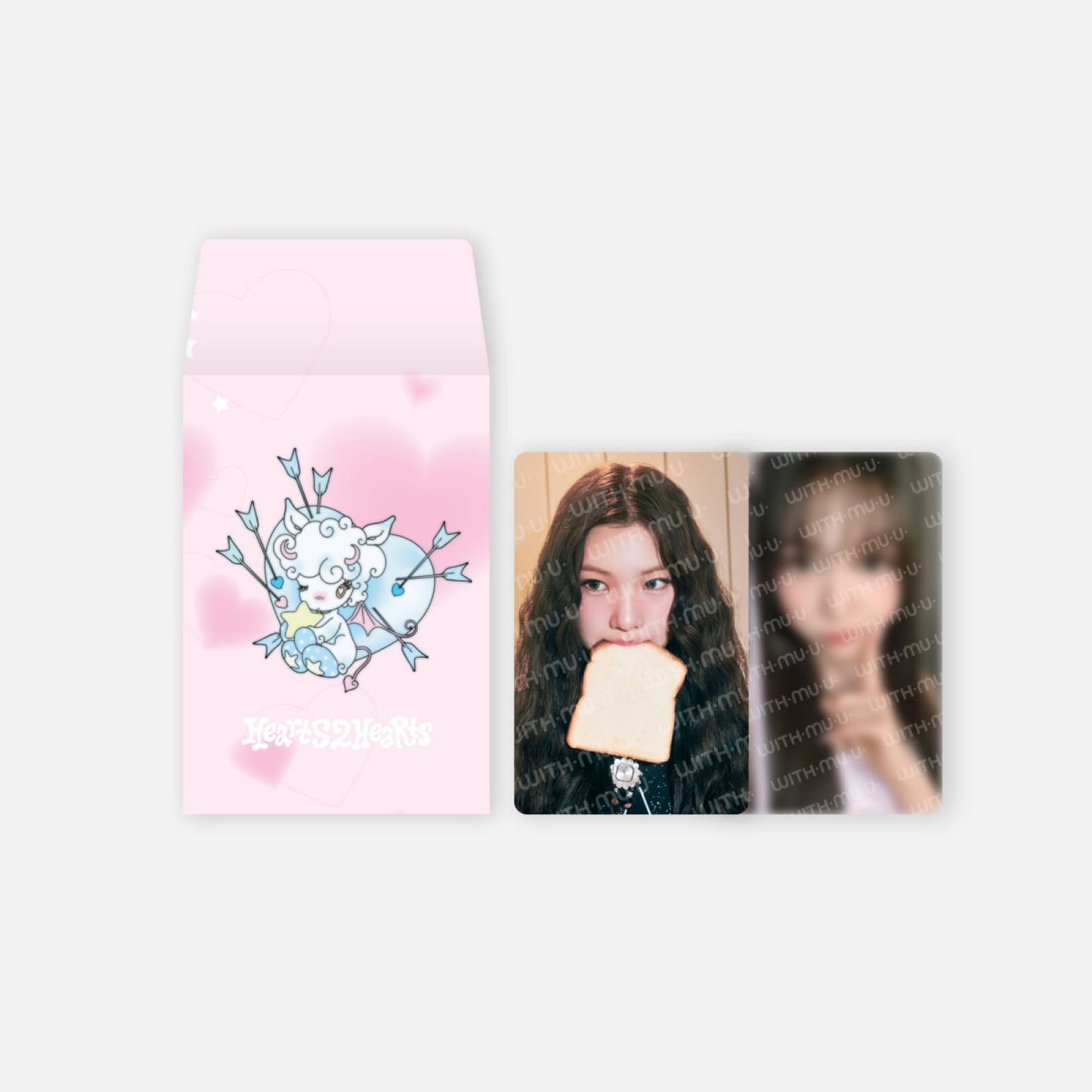 HEARTS2HEARTS - FOCUS OFFICIAL MERCH RANDOM TRADING CARD B VER.