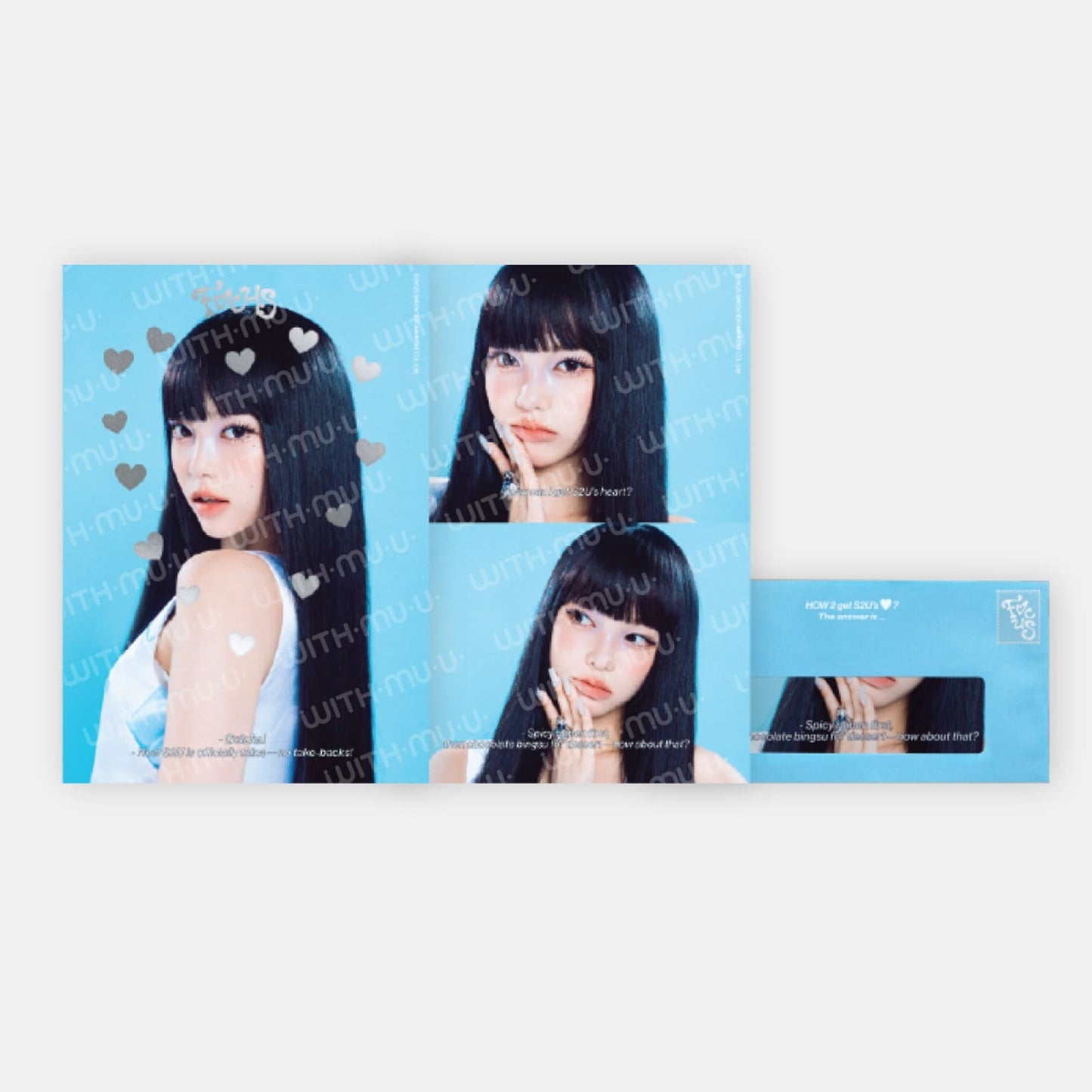 HEARTS2HEARTS - FOCUS OFFICIAL MERCH POSTER SET