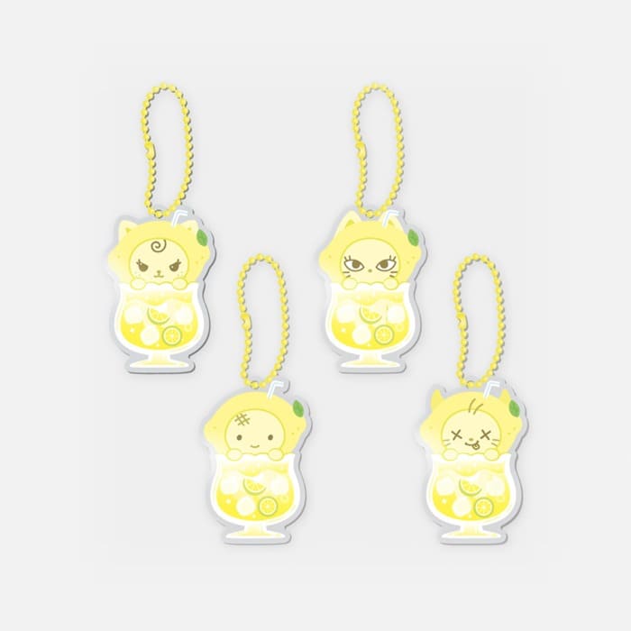 AESPA - 2026 AESPA WEEK MAKE IT LEMONADE OFFICIAL MERCH RANDOM MINI ACRYLIC SHAKER KEYRING