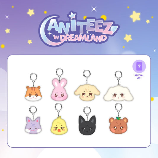 ATEEZ - ANITEEZ IN DREAMLAND OFFICIAL MERCH MINI FACE KEYRING