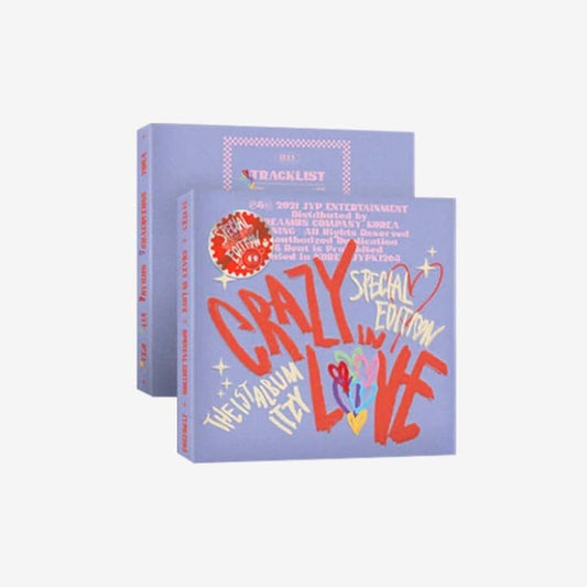 ITZY - 1ST FULL ALBUM CRAZY IN LOVE (JEWEL CASE VER.)
