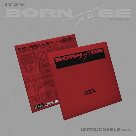ITZY - 8TH MINI ALBUM BORN TO BE SPECIAL EDITION (UNTOUCHABLE VER.)
