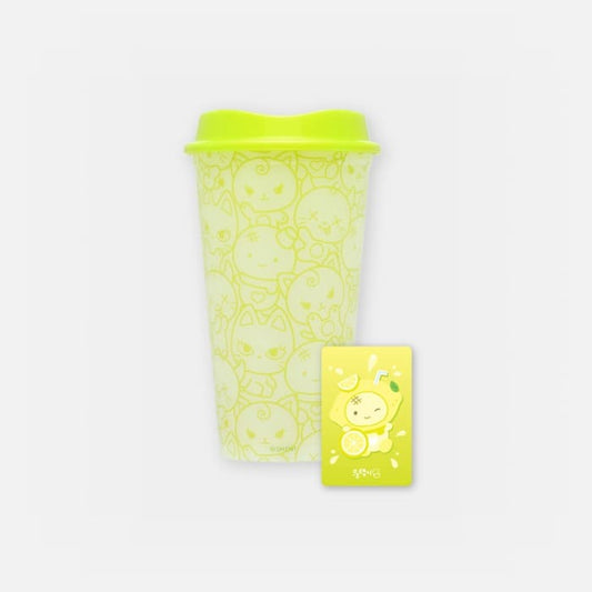 AESPA - 2026 AESPA WEEK MAKE IT LEMONADE OFFICIAL MERCH COLOR-CHANGING REUSABLE CUP SET