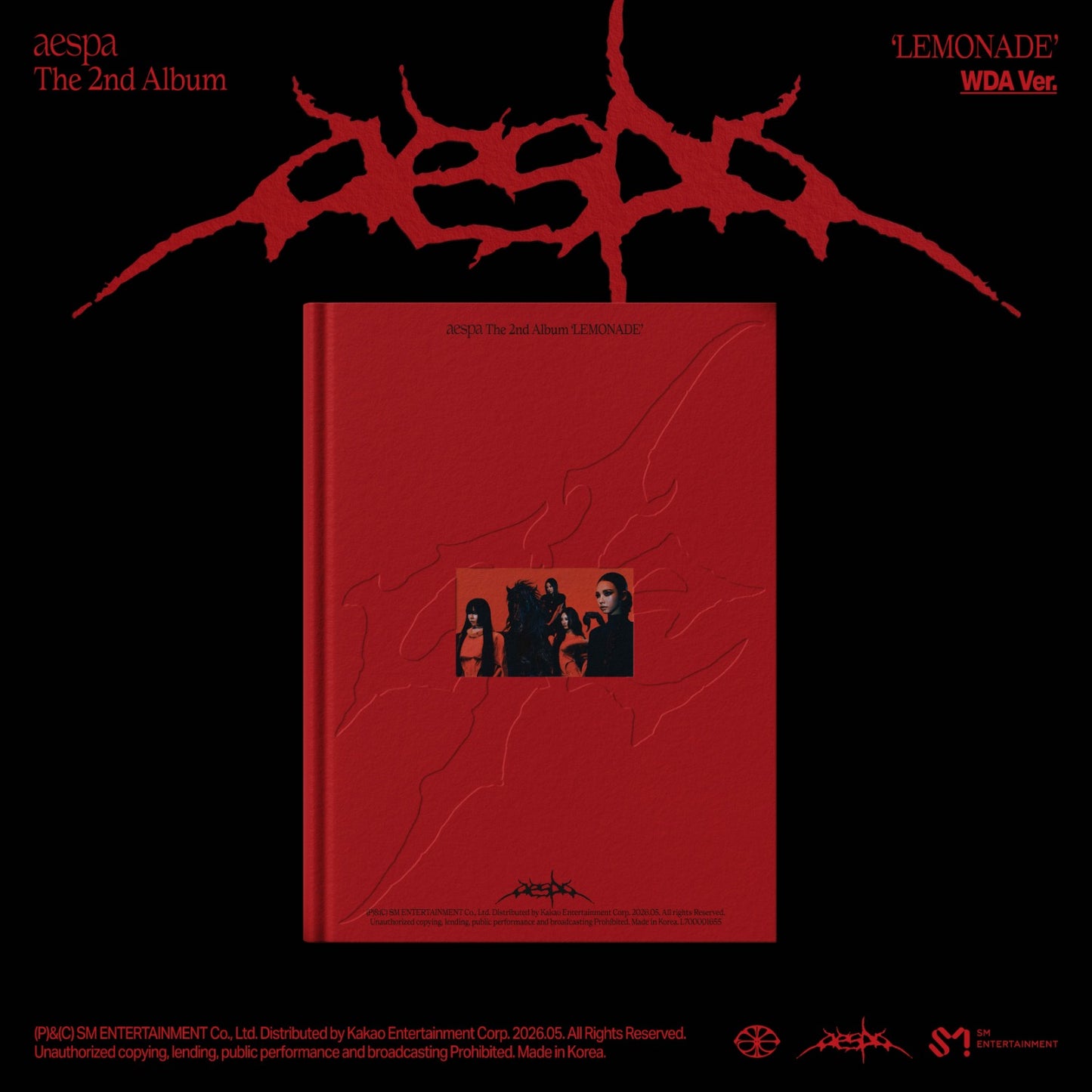 AESPA - 2ND FULL ALBUM LEMONADE (WDA VER.)