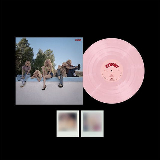 BLACKPINK ROSE 1st Studio Album rosie Vinyl Band Cover version with Polaroids