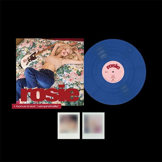 BLACKPINK ROSE 1st Studio Album rosie Vinyl vampirehollie edition blue version with Polaroids