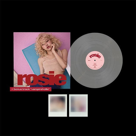 BLACKPINK ROSE 1st Studio Album rosie Vinyl vampirehollie edition clear version with Polaroids