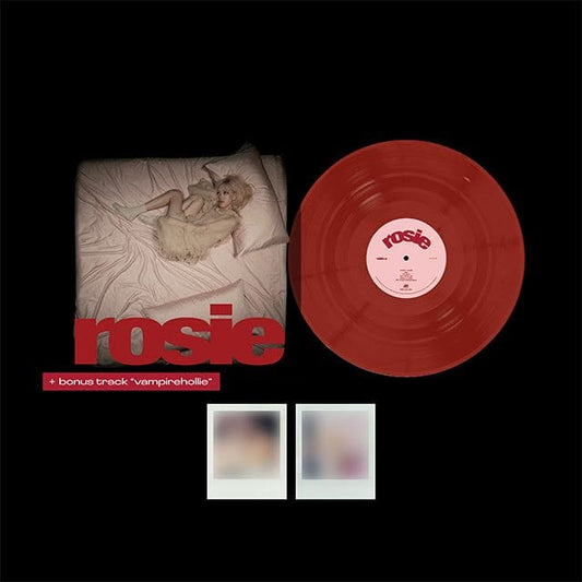 BLACKPINK ROSE 1st Studio Album rosie Vinyl vampirehollie edition red version with Polaroids