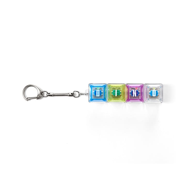 SEVENTEEN DINO X PICHEOLIN TOUR 吉BOARD SHOW OFFICIAL MERCH KEYCAP KEYRING