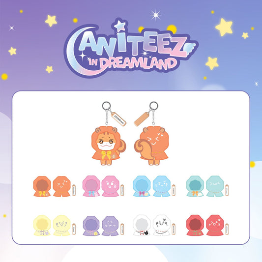 ATEEZ - ANITEEZ IN DREAMLAND OFFICIAL MERCH KEYRING OUTFIT (WISH CLOAK VER.)
