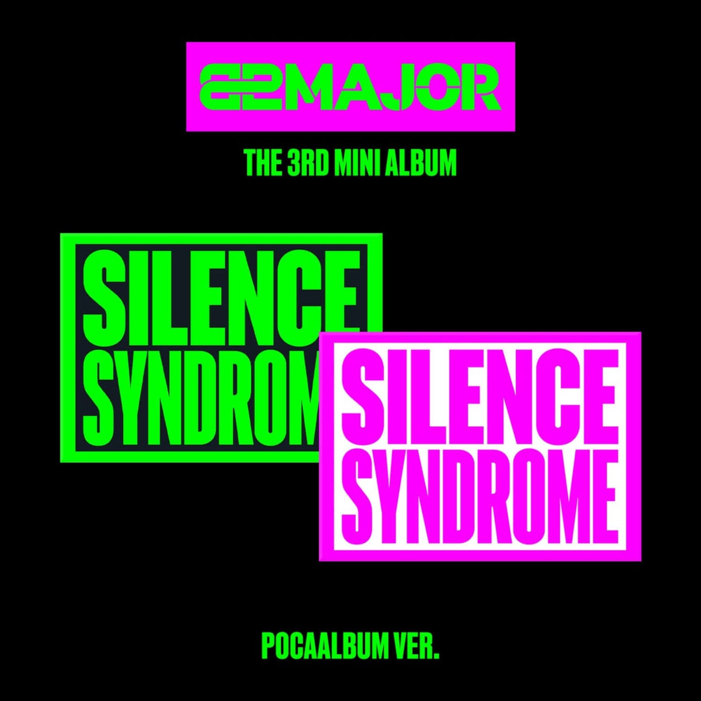 82MAJOR - 3RD MINI ALBUM SILENCE SYNDROME (POCAALBUM VER.)
