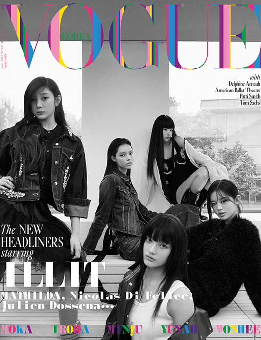 ILLIT - VOGUE KOREA 2025 JUNE ISSUE B VER. (GROUP COVER)