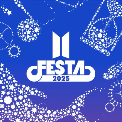 BTS - 2025 BTS FESTA X WEVERSE OFFICIAL MERCH ORGANZA SCRUNCHIE SET FOR MIDNIGHT