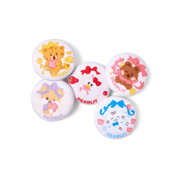 ILLIT - DEARLIT OFFICIAL MERCH LUCKY DRAW (CAN BADGE)