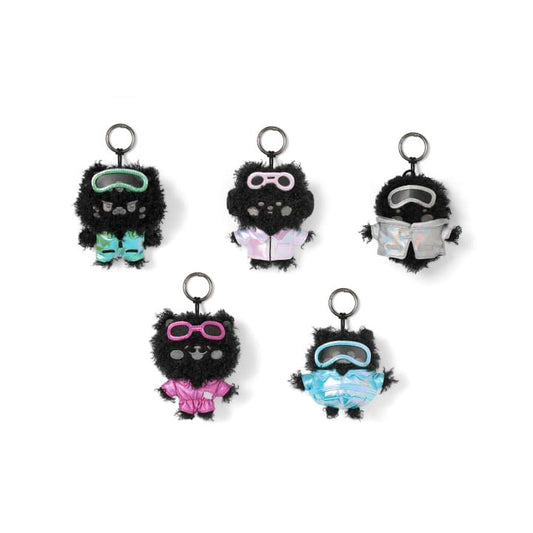 LE SSERAFIM - FIM'S CLUB SECRET LAB OFFICIAL MERCH PLUSH KEYRING