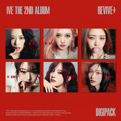 IVE - 2ND FULL ALBUM REVIVE+ (DIGIPACK VER.)