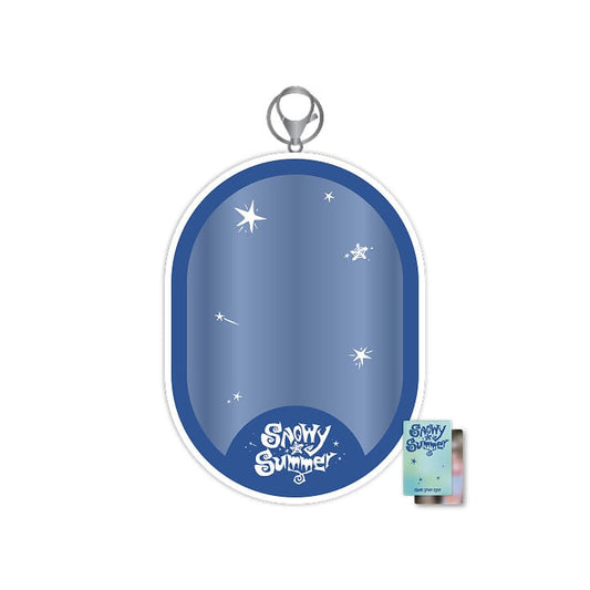 CLOSE YOUR EYES - SNOWY SUMMER OFFICIAL MERCH PVC PLUSH POUCH